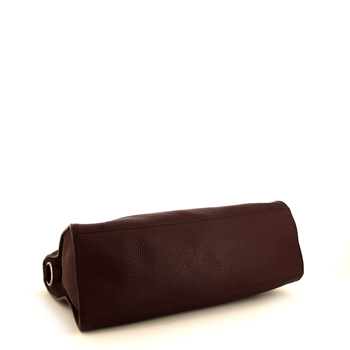 Borsa Balenciaga Classic City in pelle bordeaux - Detail D5