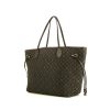 Sac cabas Louis Vuitton  Neverfull moyen modèle  en toile monogram Idylle marron et cuir marron - 00pp thumbnail