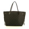 Sac cabas Louis Vuitton  Neverfull moyen modèle  en toile monogram Idylle marron et cuir marron - 360 thumbnail