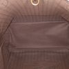 Sac cabas Louis Vuitton Neverfull - Shop Bag moyen modèle en toile monogram Idylle marron et cuir marron - Detail D2 thumbnail