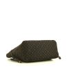 Sac cabas Louis Vuitton  Neverfull moyen modèle  en toile monogram Idylle marron et cuir marron - Detail D4 thumbnail