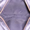 Pochette-ceinture Louis Vuitton en toile monogram enduite grise et cuir gris - Detail D2 thumbnail