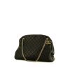 Chanel  Mademoiselle large model  shoulder bag  in black quilted leather - 00pp thumbnail