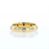 Ring in yellow gold and in diamonds - 360 thumbnail