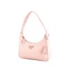 Prada Re-Edition 2005 handbag in pink canvas - 00pp thumbnail