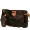 Borsa/pochette Louis Vuitton  Multi-Pochette Accessoires in tela monogram marrone e pelle naturale - 00pp thumbnail