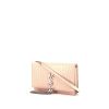 Saint Laurent Kate Pompon shoulder bag in pink leather - 00pp thumbnail
