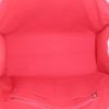 Shopping bag Louis Vuitton Onthego modello grande in tela monogram bicolore rossa e rosa - Detail D3 thumbnail