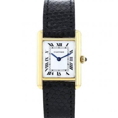 Orologio Cartier Tank Louis Cartier in oro giallo Ref :  6600 Circa  1985