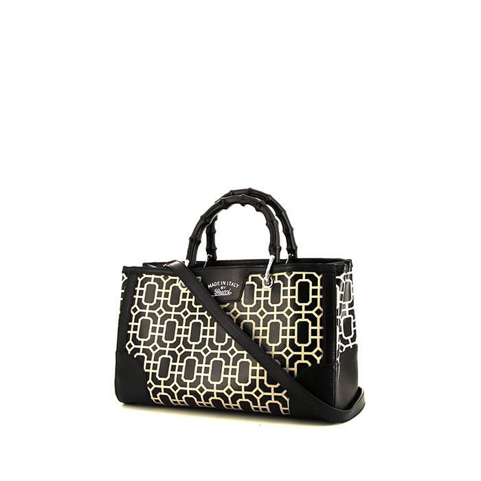 Gucci Bamboo Croisette Evening Bag - Black Shoulder Bags, Handbags