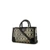 Gucci Bamboo handbag in black leather and black bamboo - 00pp thumbnail