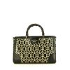 Gucci Bamboo handbag in black leather and black bamboo - 360 thumbnail