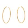Van Cleef & Arpels Perlée large model hoop earrings in pink gold - 00pp thumbnail