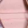 Louis Vuitton Editions Limitées pouch in damier canvas and beige leather - Detail D2 thumbnail