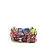 Chanel Timeless handbag in multicolor canvas and black leather - 00pp thumbnail