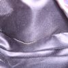 Bolso de mano Chanel Timeless en lona multicolor y cuero negro - Detail D2 thumbnail