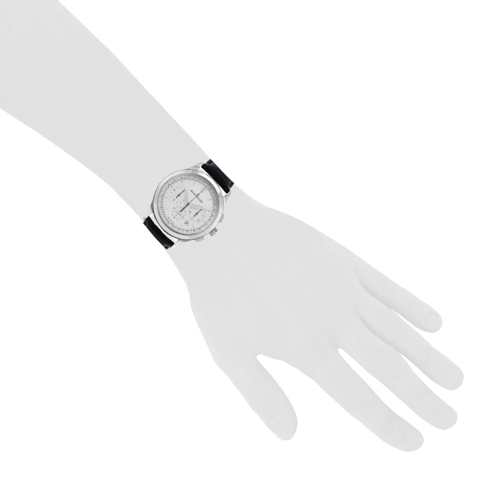 Montre Jaeger-LeCoultre Master Control en acier Ref :  174.8.C1 Vers  2018 - Detail D1