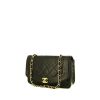 Bolso bandolera Chanel  Vintage Diana en cuero acolchado negro - 00pp thumbnail