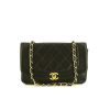 Chanel  Vintage Diana shoulder bag  in black quilted leather - 360 thumbnail