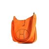 Hermes Evelyne large model shoulder bag in orange epsom leather - 00pp thumbnail