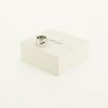 Dinh Van Ariane large model ring in white gold and diamonds - Detail D2 thumbnail