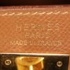 Hermes Kelly 35 cm handbag in gold epsom leather - Detail D4 thumbnail