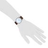 Hermes Arceau watch in stainless steel Ref:  AR3.710 Circa  2000 - Detail D1 thumbnail