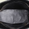 Bolso de mano Chanel Medaillon en cuero granulado acolchado negro - Detail D2 thumbnail