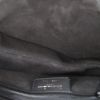Dior Saddle handbag in white canvas and black leather - Detail D2 thumbnail