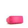 Bolso de mano Dior Lady Dior modelo mediano en cuero cannage rosa - Detail D5 thumbnail