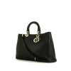 Dior Diorissimo shopping bag in black grained leather - 00pp thumbnail