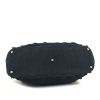 Chanel Grand Shopping shopping bag in black chevrons canvas - Detail D5 thumbnail