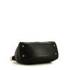 Chanel Petit Shopping handbag in black grained leather - Detail D4 thumbnail