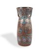 Accolay, grand vase à oreilles, en céramique émaillée, signé - Detail D2 thumbnail