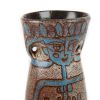 Accolay, grand vase à oreilles, en céramique émaillée, signé - Detail D3 thumbnail