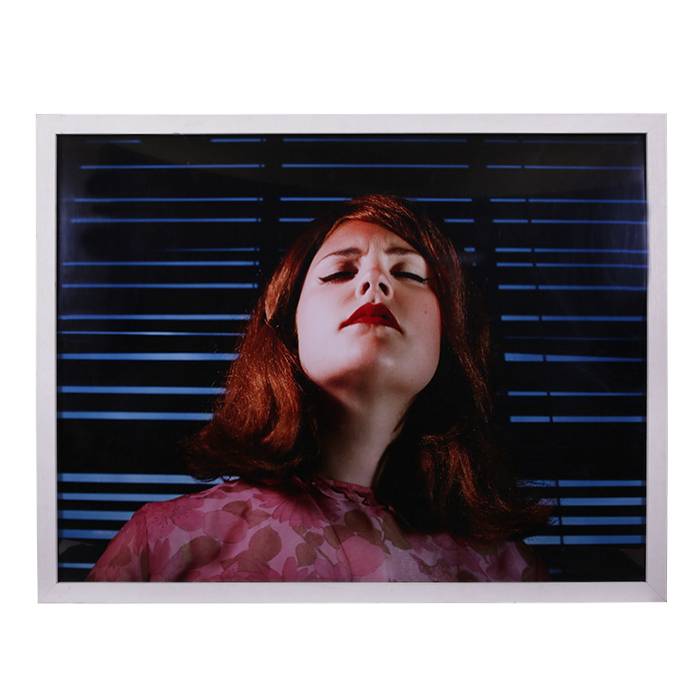 Alex Prager, "Eva", Photography from the "Week-end" series, chromogenic print on aluminum, edition of 5 copies, framed, of 2009 - 00pp