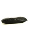 Pochette Prada in pelle nera effetto plissettato - Detail D4 thumbnail