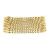 Flexible Cartier Perruque large model bracelet in yellow gold - 00pp thumbnail