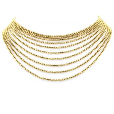 Cartier Perruque necklace in yellow gold
