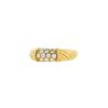 Van Cleef & Arpels Philippine 1980's ring in yellow gold and diamonds - 00pp thumbnail