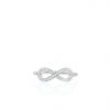 Sortija Tiffany & Co Infinity en platino y diamantes - 360 thumbnail