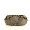 Prada handbag in grey leather - 360 thumbnail