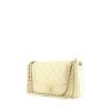 Chanel Mademoiselle handbag in ecru quilted leather - 00pp thumbnail