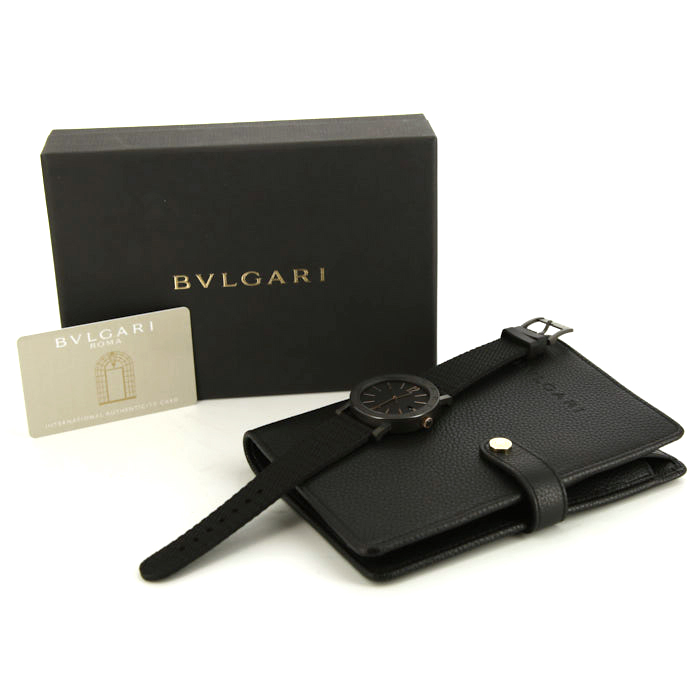 Orologio Bulgari Bulgari Bulgari in acciaio nero Ref :  BB41S Circa  2021 - Detail D3