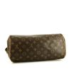 Louis Vuitton  Montorgueil handbag  in brown monogram canvas  and natural leather - Detail D4 thumbnail
