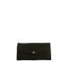 Billetera Louis Vuitton Sarah en cuero monogram huella negro - 360 thumbnail