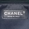 Chanel Timeless shoulder bag in pigeon blue quilted leather - Detail D4 thumbnail