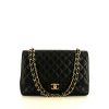 Chanel Timeless Maxi Jumbo handbag in black quilted leather - 360 thumbnail
