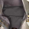 Bolso de mano Fendi Mamma Baguette en lona dorada y negra - Detail D2 thumbnail