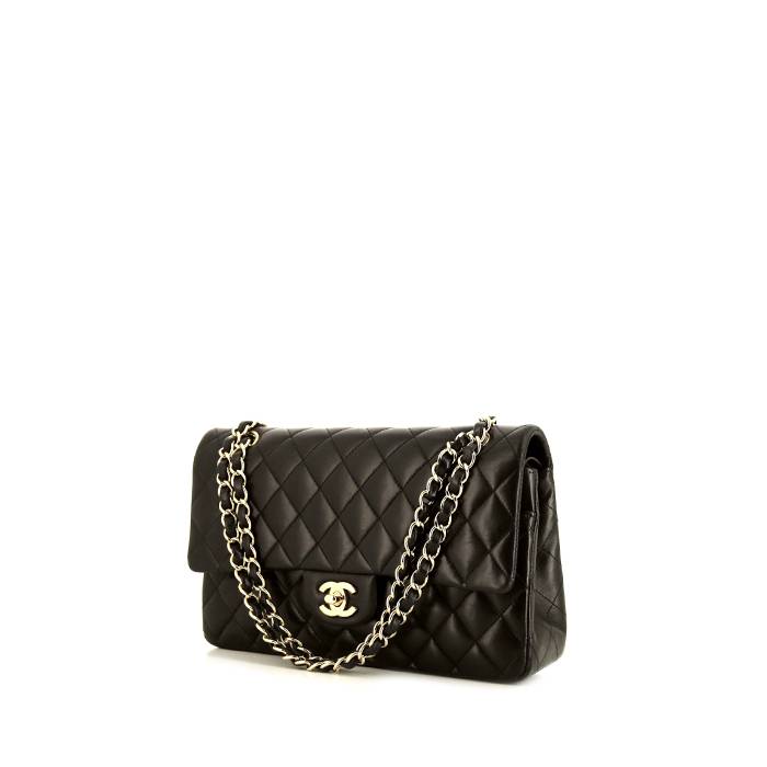 chanel black clutch